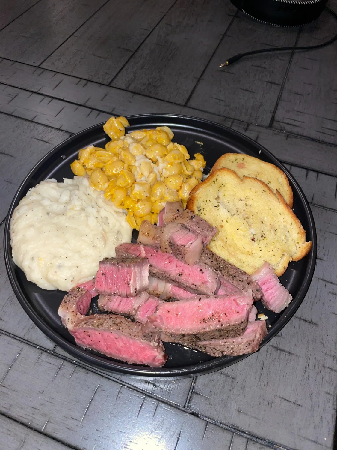 Steak dinner