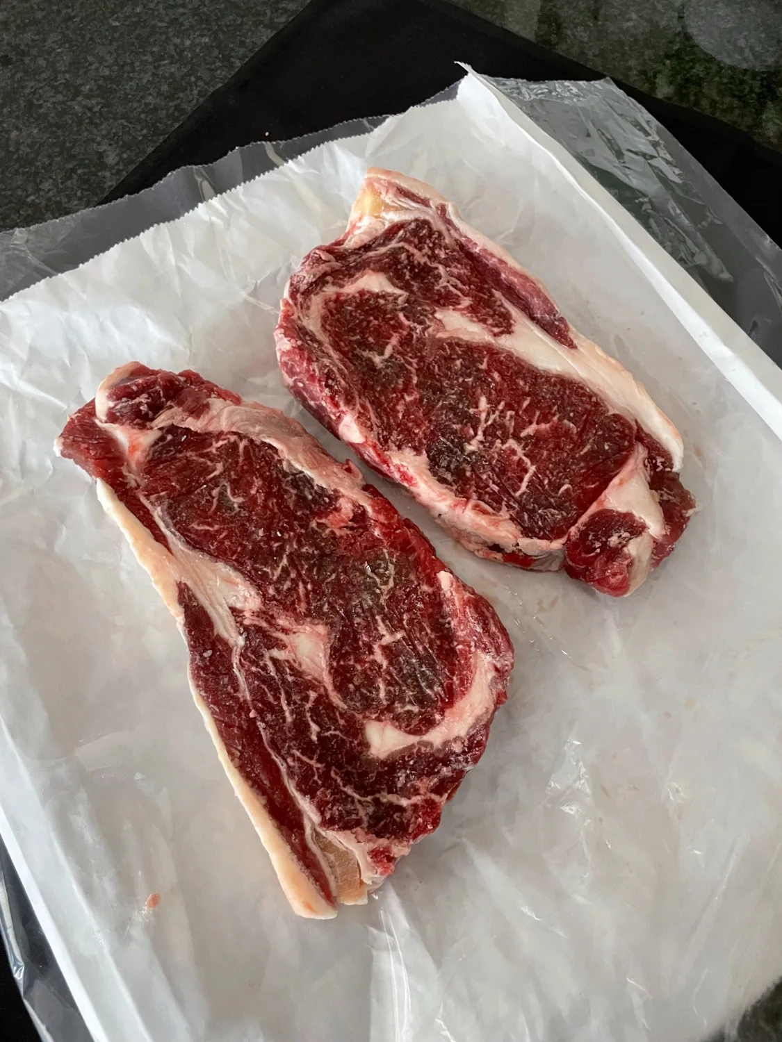 Fresh ribeyes